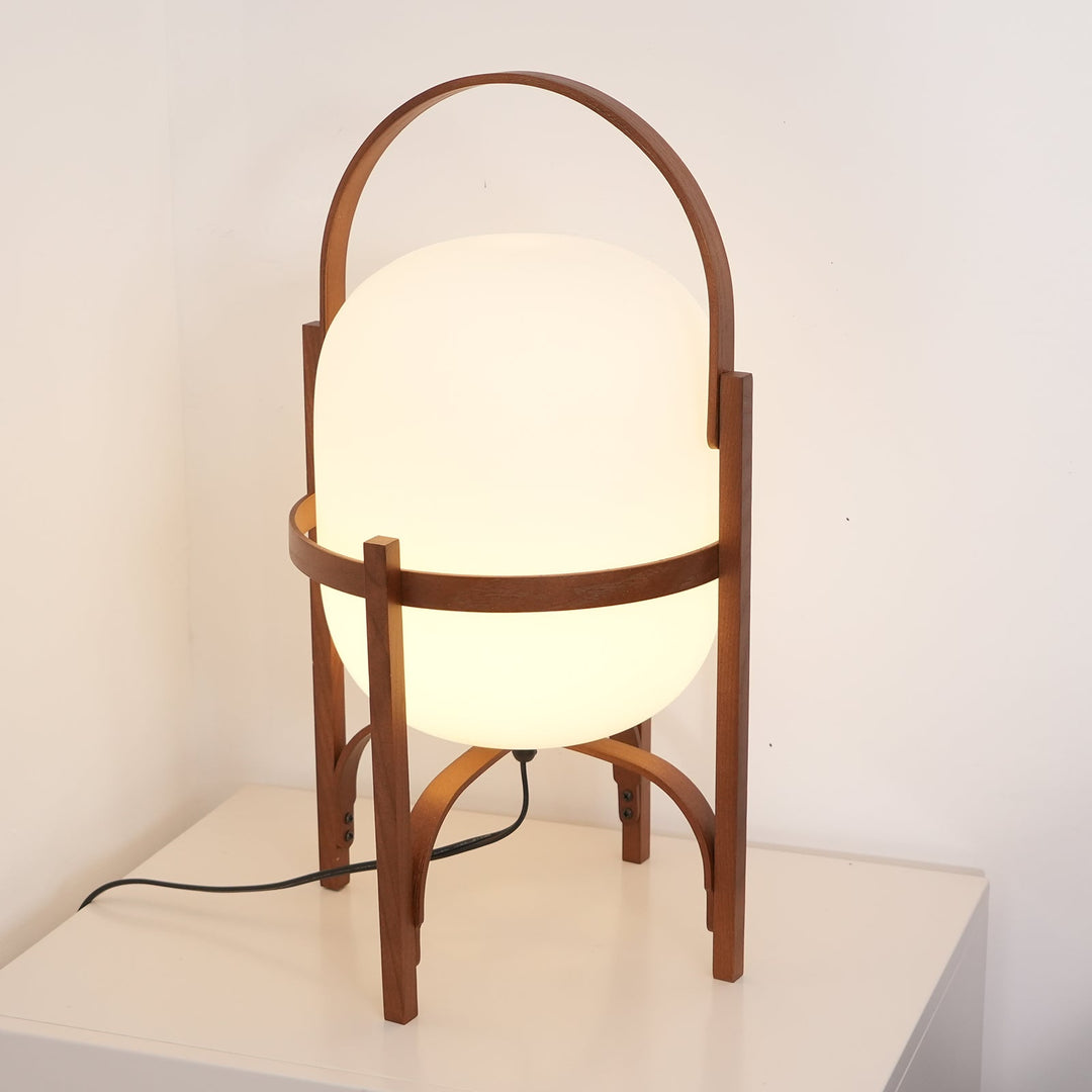Portable Lantern Glass Portable lamp Table Lamp | Kalsten