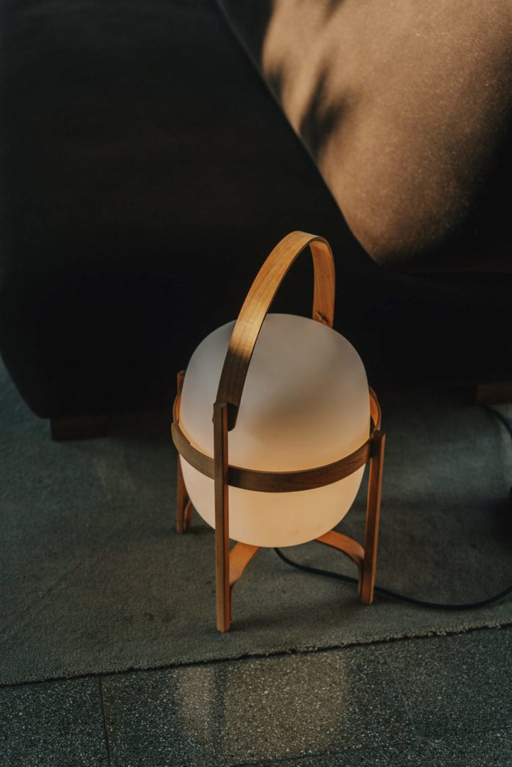 Portable Lantern Glass Portable lamp Table Lamp | Kalsten