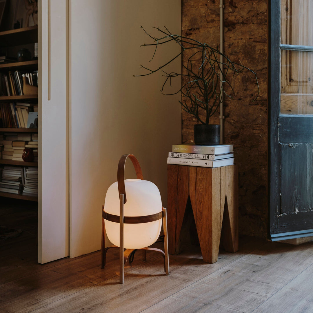 Portable Lantern Glass Portable lamp Table Lamp | Kalsten