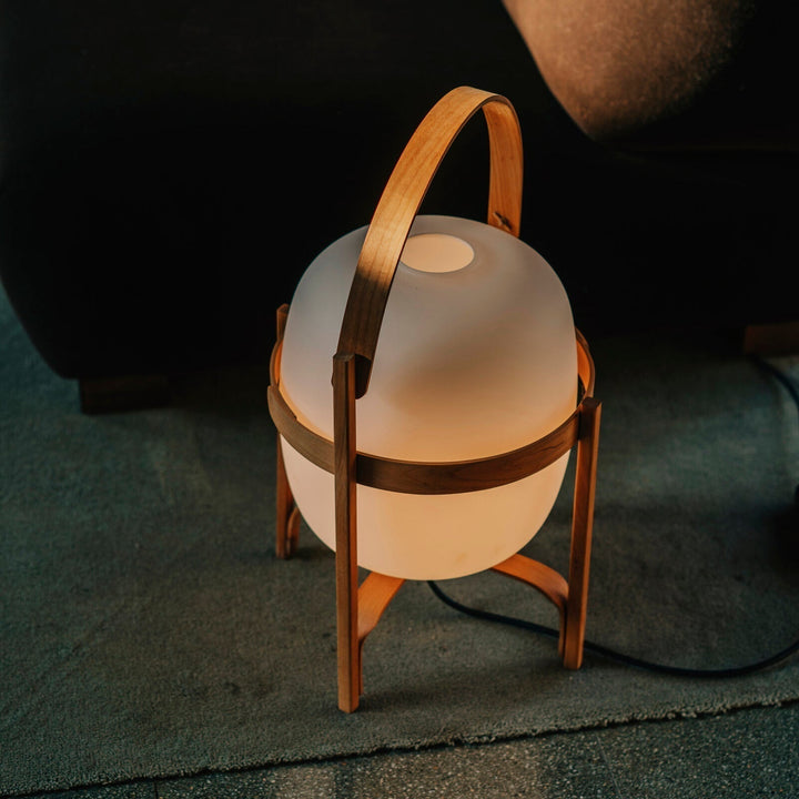 Portable Lantern Glass Portable lamp Table Lamp | Kalsten