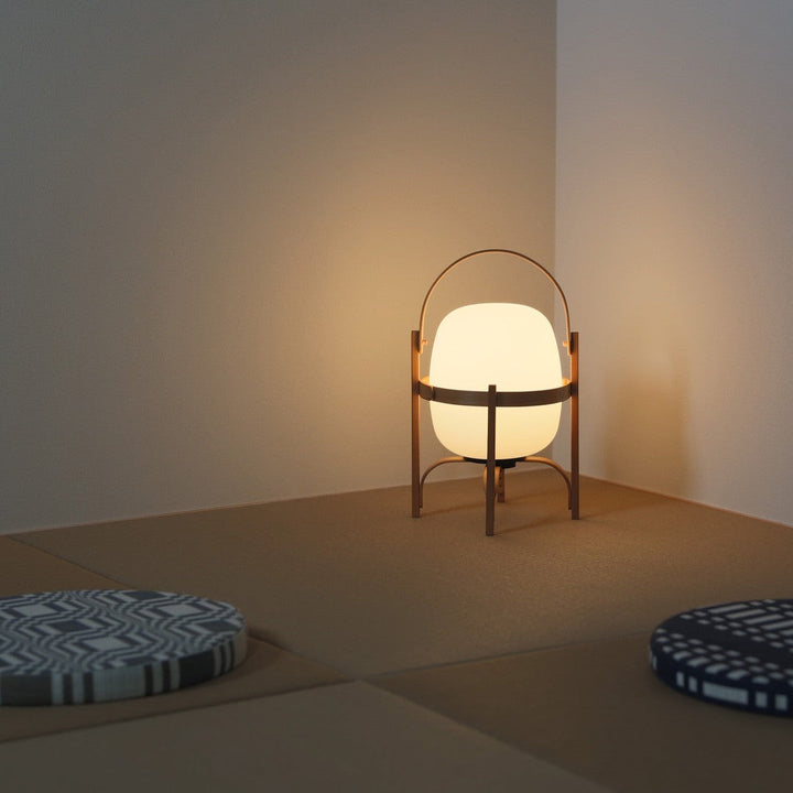 Portable Lantern Glass Portable lamp Table Lamp | Kalsten