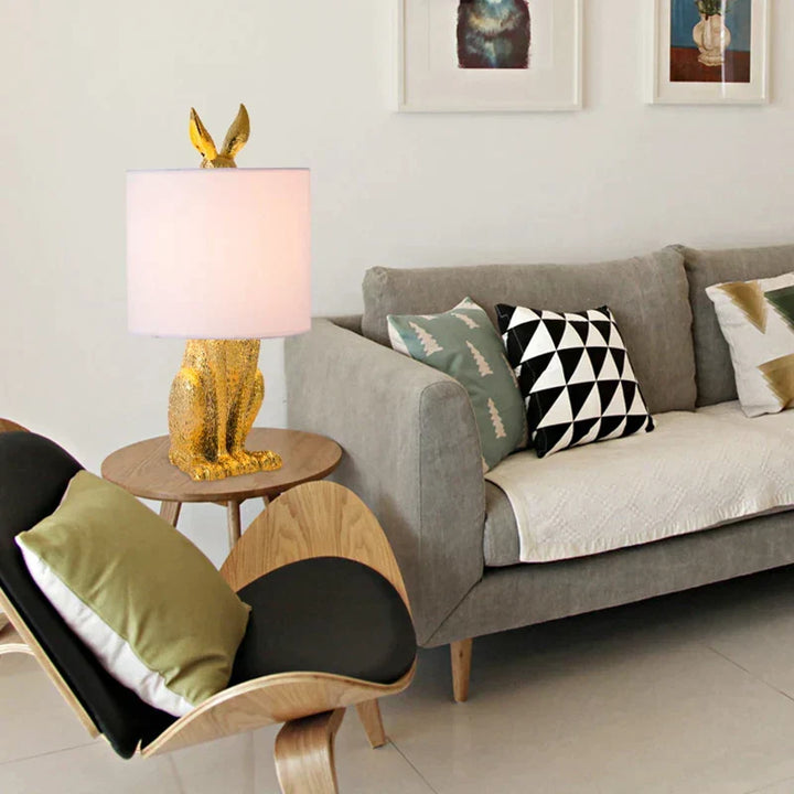Chic Masked Rabbit Lamp – Elegant Atmosphere Bringer Kalsten