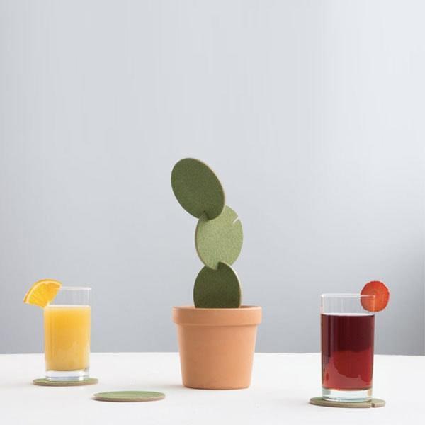 Potted Cactus Coasters | Kalsten