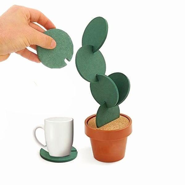 Potted Cactus Coasters | Kalsten