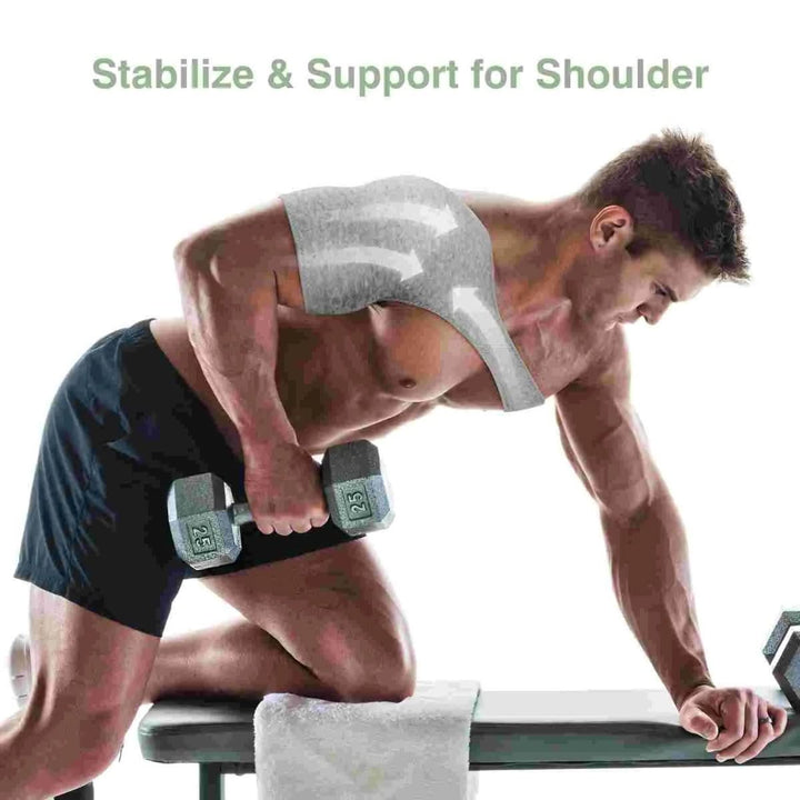 Kalsten | Adjustable shoulder support with ergonomic fitness pads
