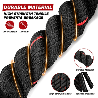 Skanto | Adjustable Jump Rope with Weights for Strength and Endurance Training