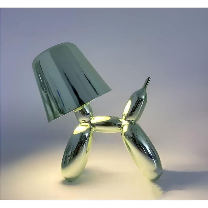 Pawsitive Glow: Creative Electroplated Dog Lamp for the Trendy Home or Office | Kalsten