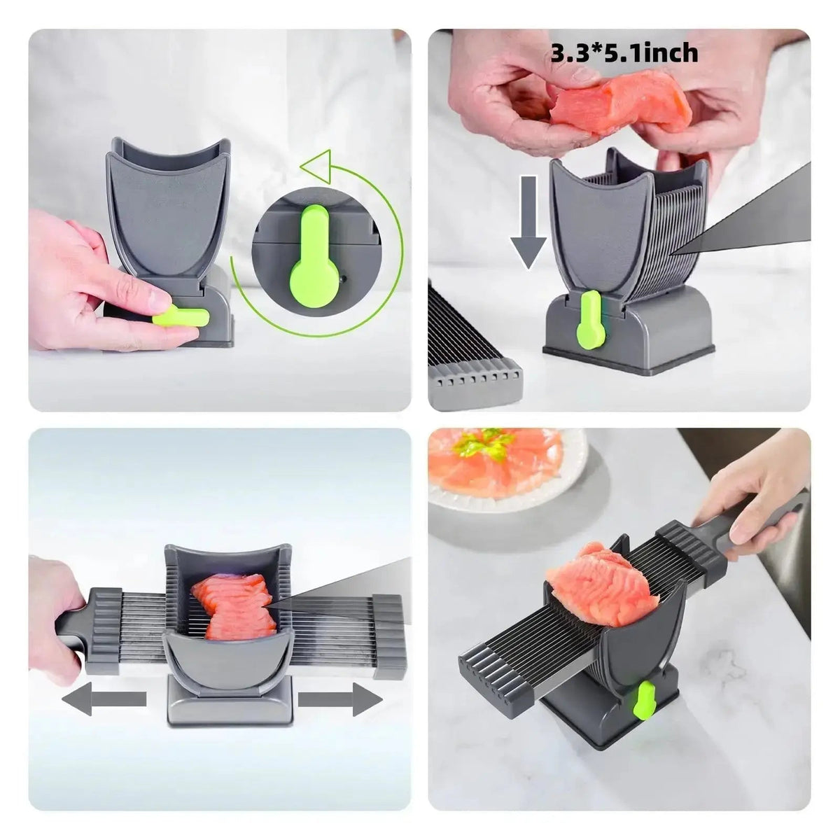 BowLift | Precise 17-blade meat slicer – uniform professional slices