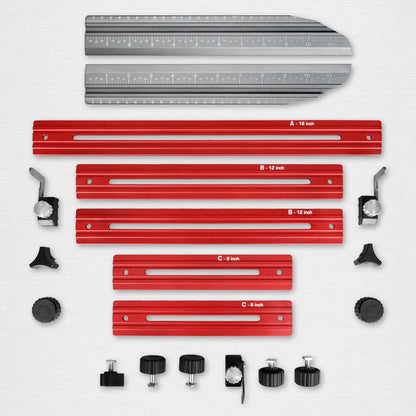 BowLift | Precise Stair Measuring Tool — Adjustable Aluminum Angle Template