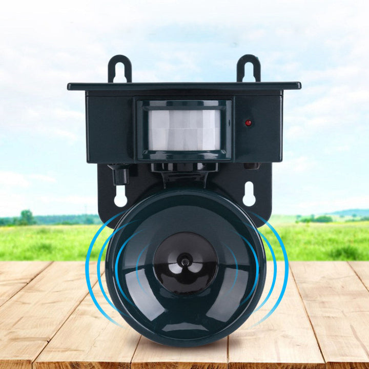 Kalsten | TerraGuard – Weatherproof Solar Bird Repeller with PIR Motion Sensor & Natural Sound Deterrent