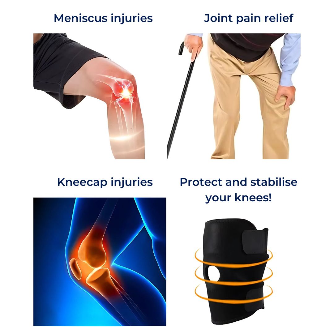 ProFlex Knee Brace with adjustable compression | for pain relief - injury rehabilitation - Arthritis and Sports Stability Karnz