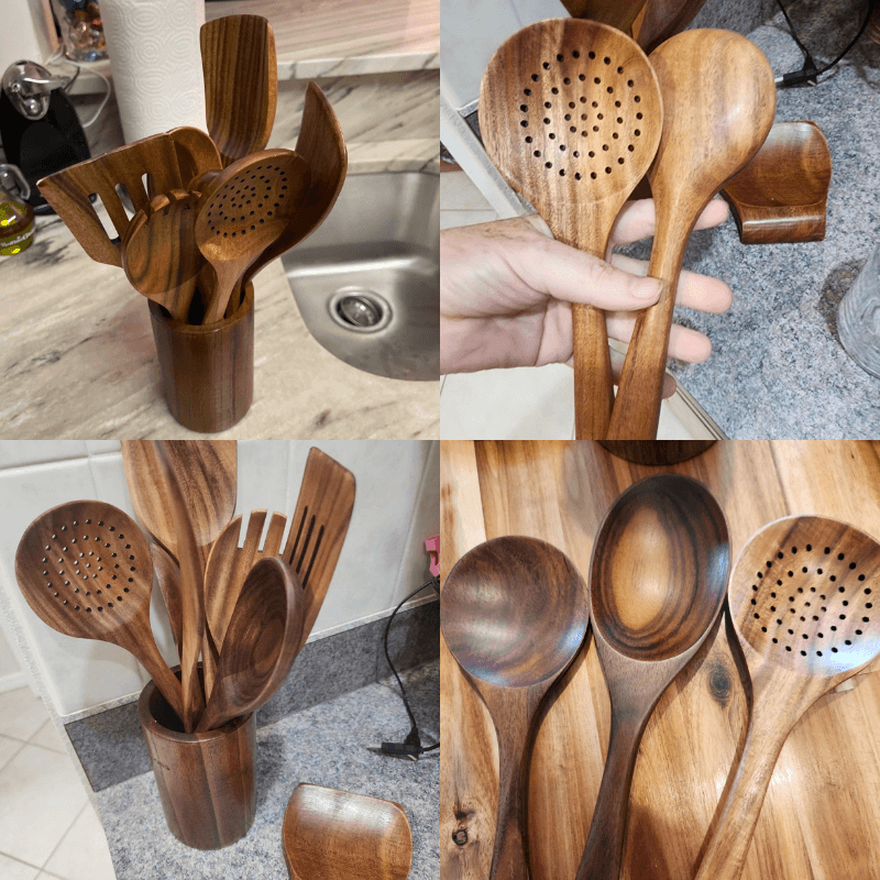 Sustainable 3-Piece Cooking Utensil Set