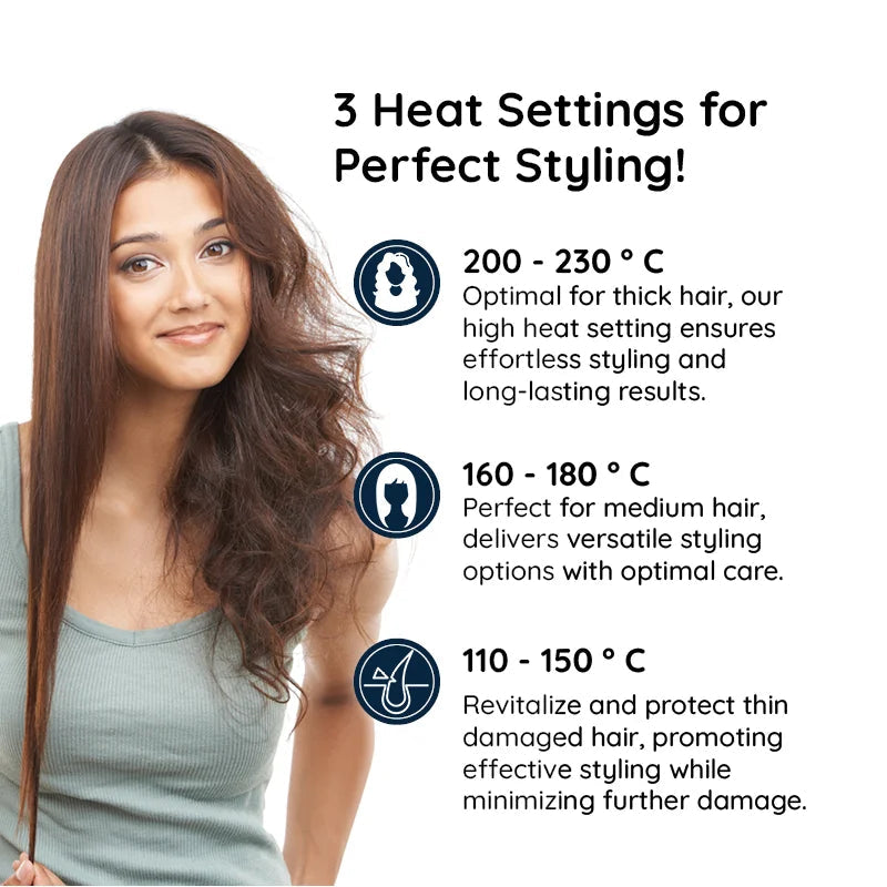 Kalsten | Professional 2 in 1 Rotating Iron Hair Brush