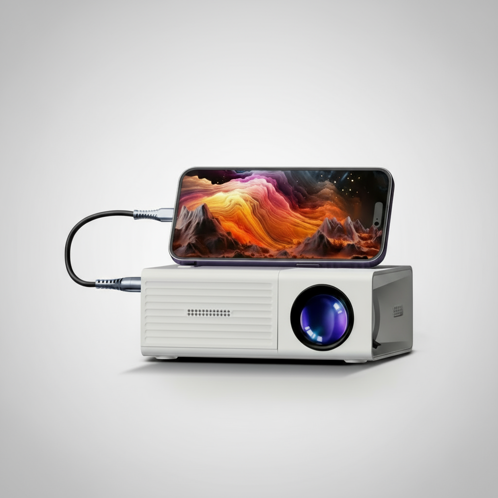 Kalsten | Projector Portable Mini HD LED Home Theater Outdoor 3000 Lumen