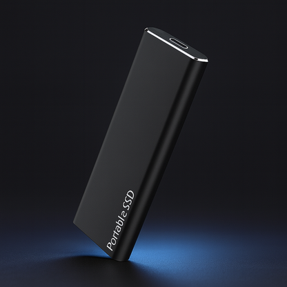 Brehn | Portable external SSD with Aluminum – Fast Transfers, lightweight Design, USB-C