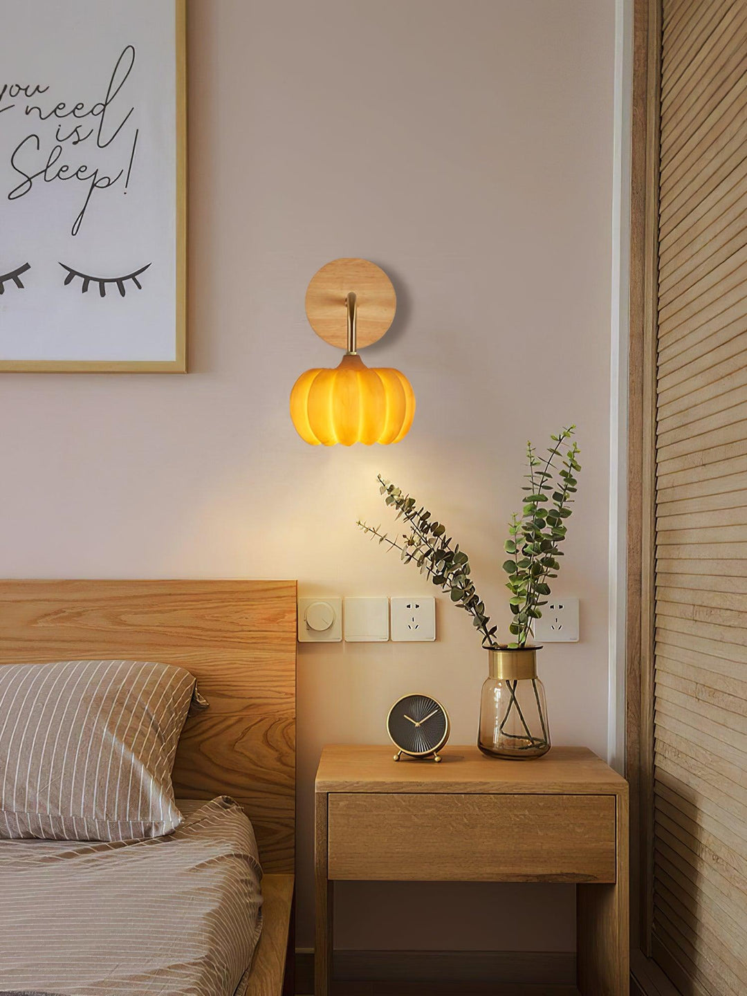 Pumpkin Wall Light | Kalsten