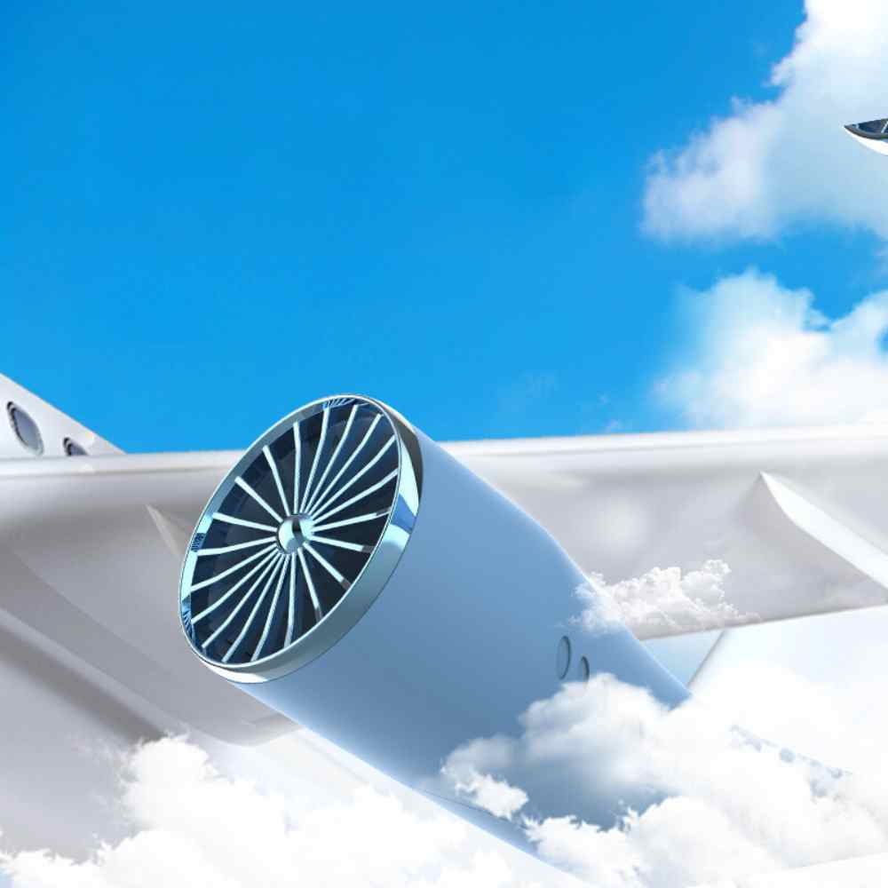 Bladeless Portable Neck Fan with 3 Speed Silent Cooling 4000 mAh Rechargeable | Kalsten
