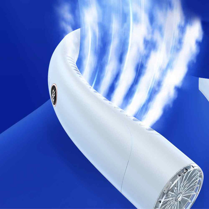 Bladeless Portable Neck Fan with 3 Speed Silent Cooling 4000 mAh Rechargeable | Kalsten