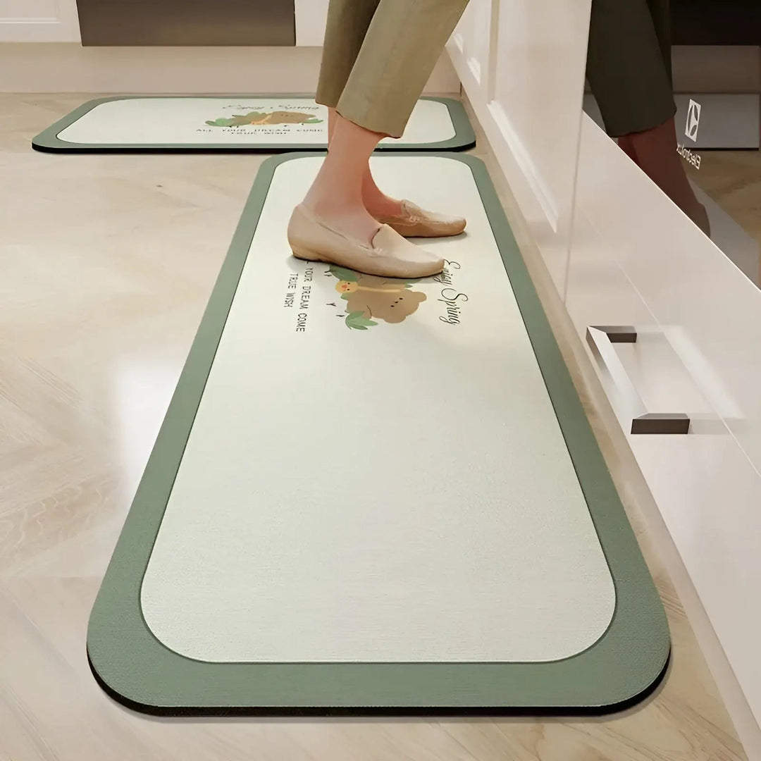 Quick-Dry Non-Slip Kitchen Rug