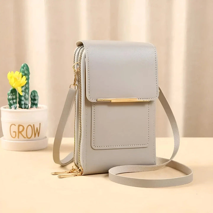 Trendy Leather Anti-Theft Women's Shoulder Bag - SecureStyle | Kalsten