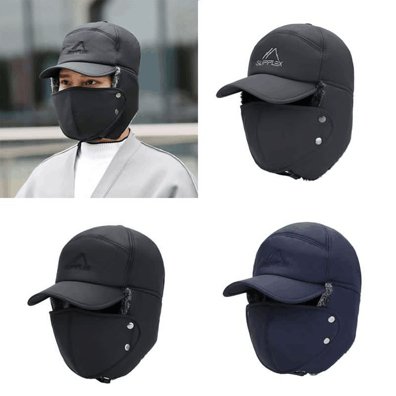 Windproof Winter Face & Ear Hat