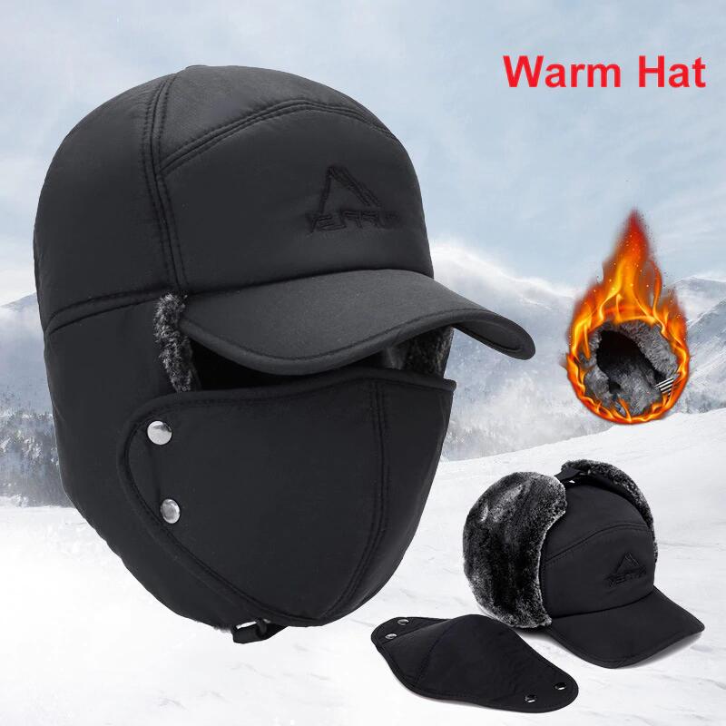 Windproof Winter Face & Ear Hat