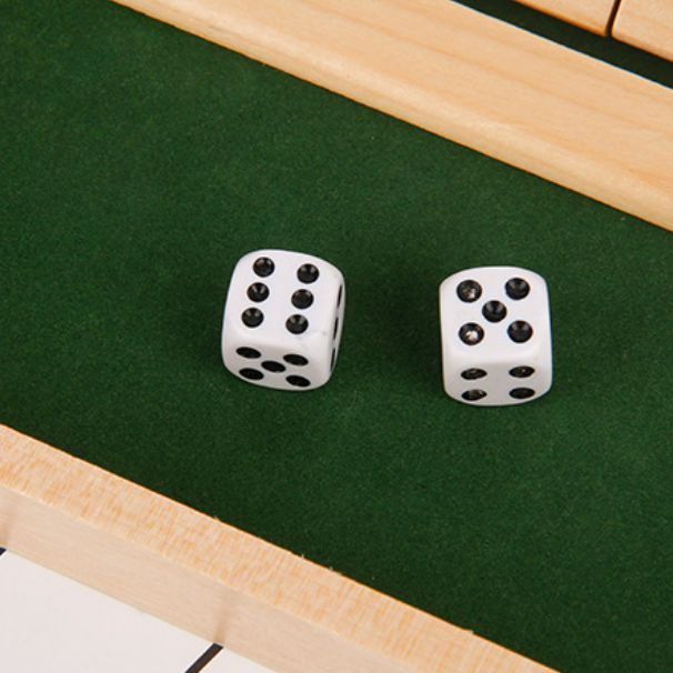 Shut The Box Game - Fun Table Math Game for Adults and Kids | Kalsten