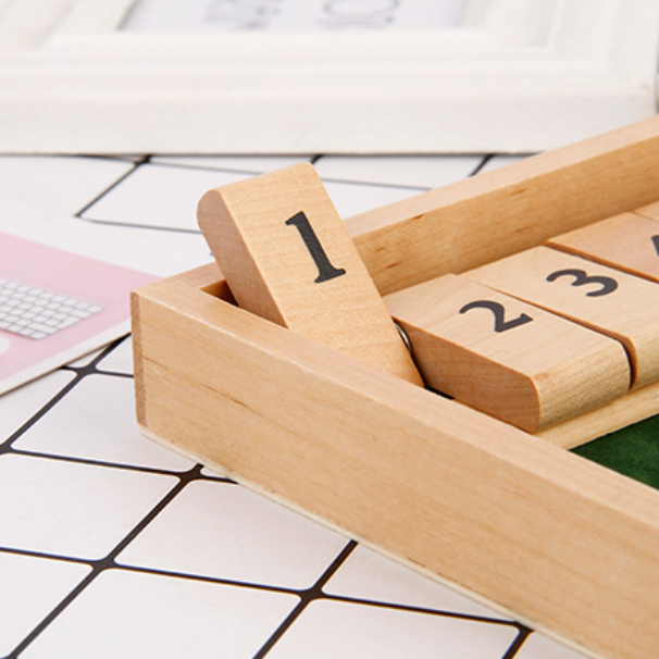 Skanto | Shut The Box Game - Fun Board Game for Adults & Kids