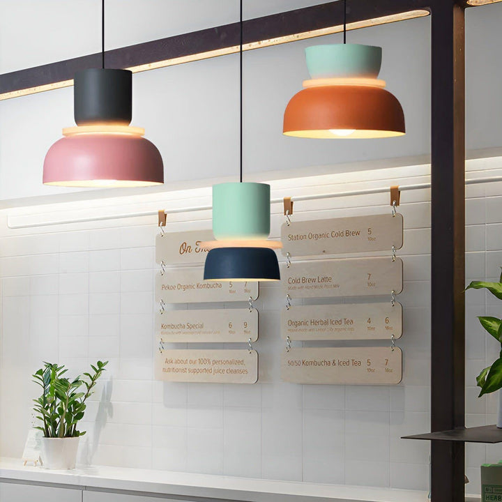 LED pendant light in Macaron style – Decorative ceiling lamp for your home | Kalsten