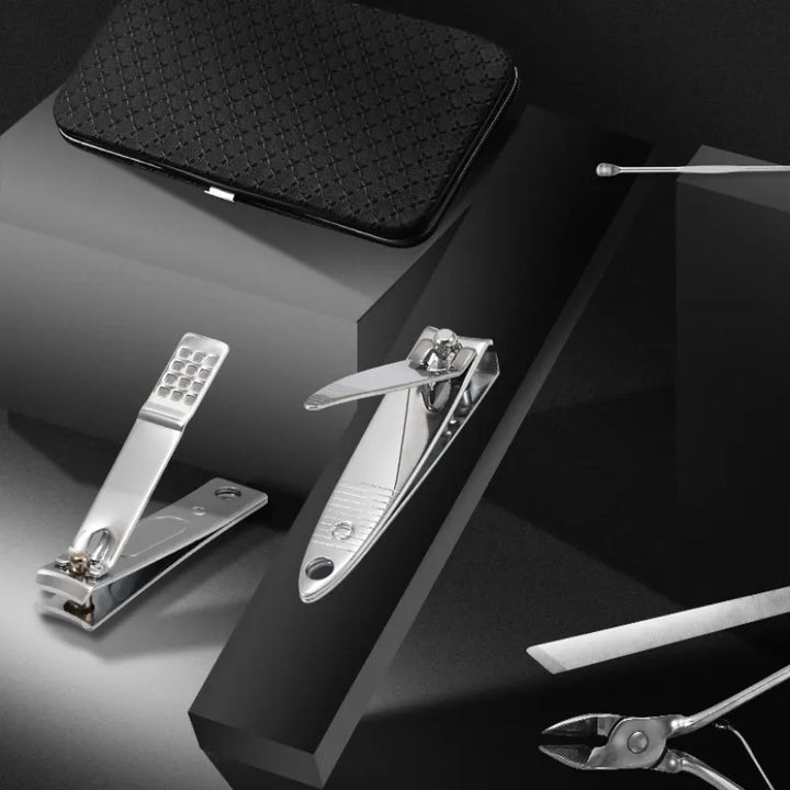 Kalsten | LuxeTools 19-Piece Professional Stainless Steel Manicure & Pedicure Set
