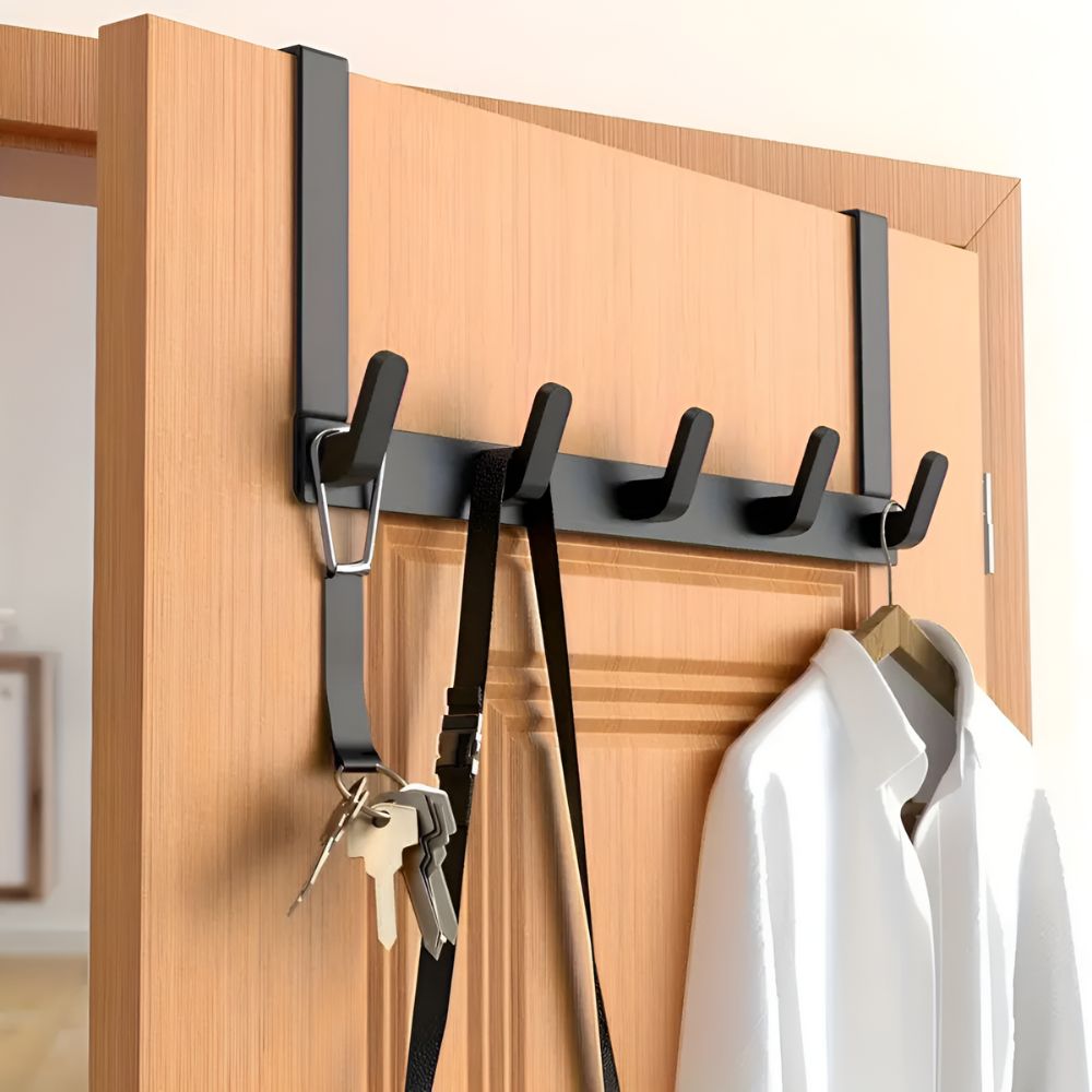 Kalsten | Quick Hang 5-Hook Door Rack