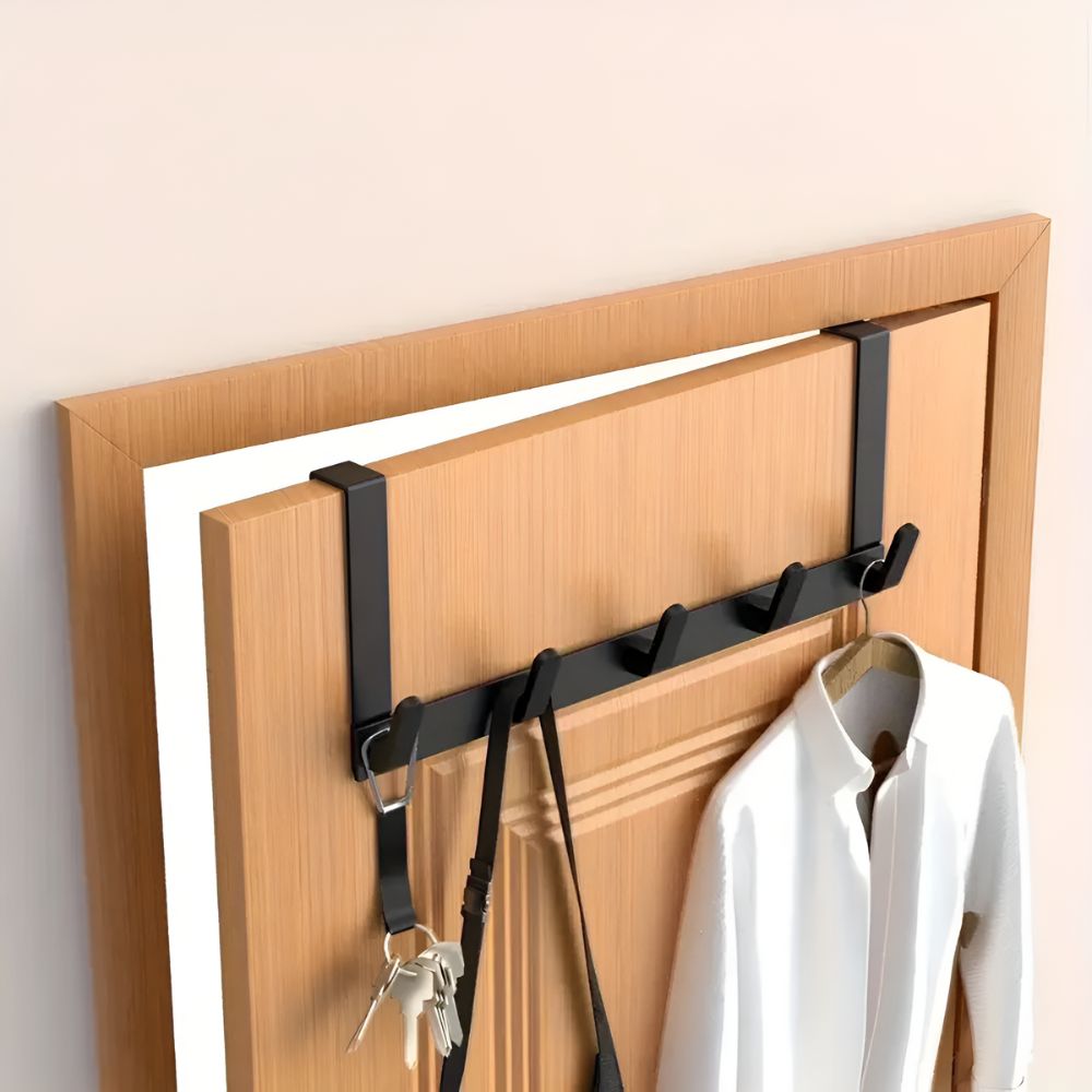 Kalsten | Quick Hang 5-Hook Door Rack