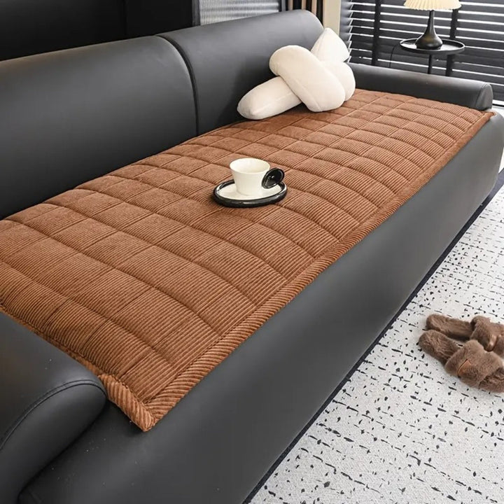 Kalsten | Metro Line Quilted Couch Cover Mat