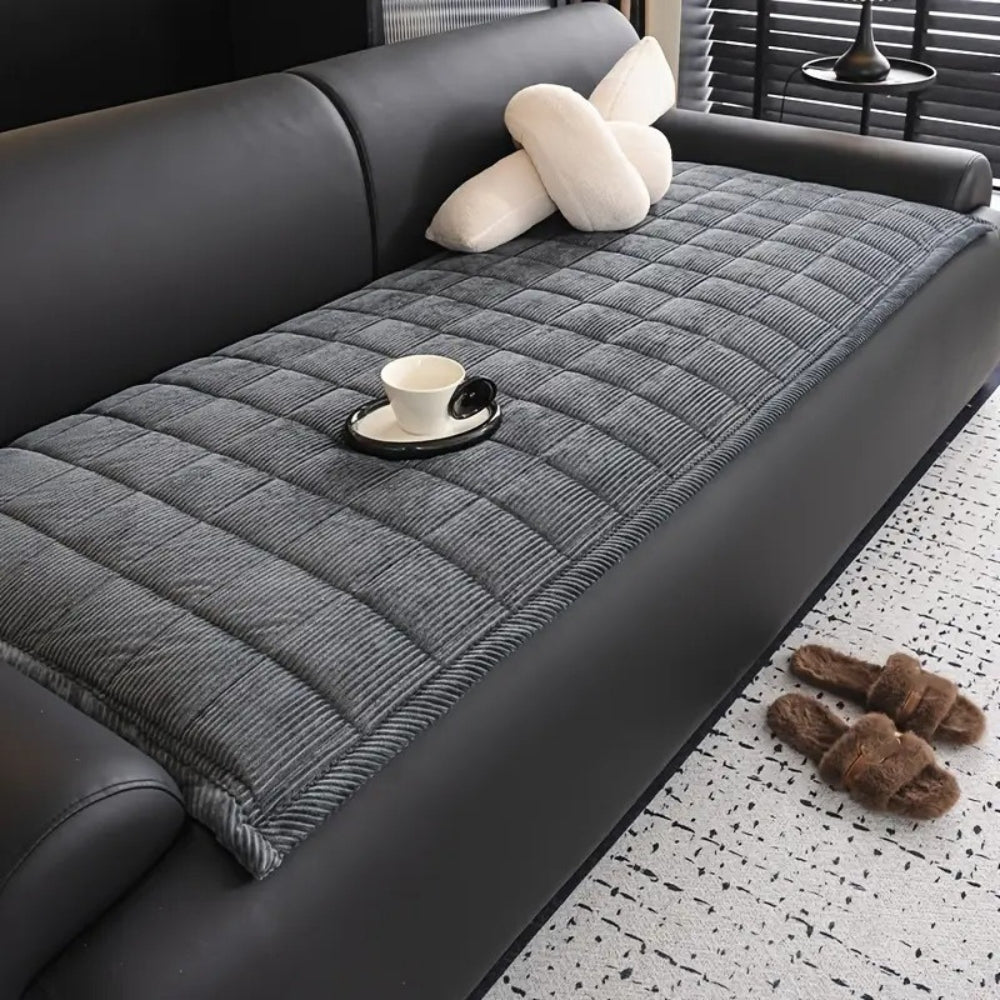 Kalsten | Metro Line Quilted Couch Cover Mat