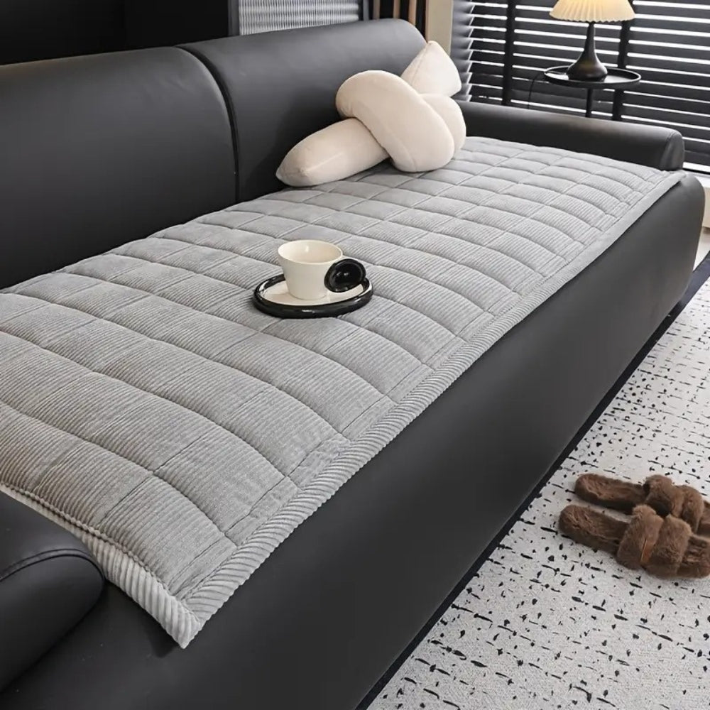 Kalsten | Metro Line Quilted Couch Cover Mat