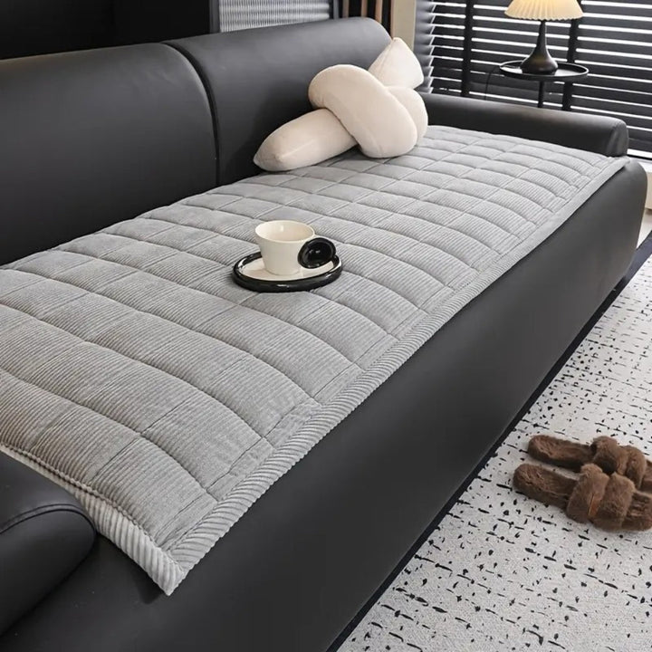 Kalsten | Metro Line Quilted Couch Cover Mat