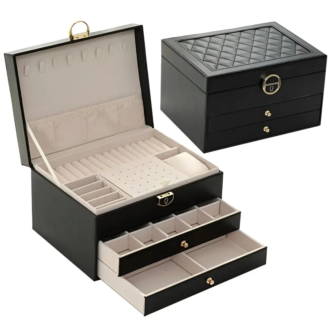 EleganceBox Luxury Jewelry Box – Multiple Storage Box for Jewelry | Kalsten