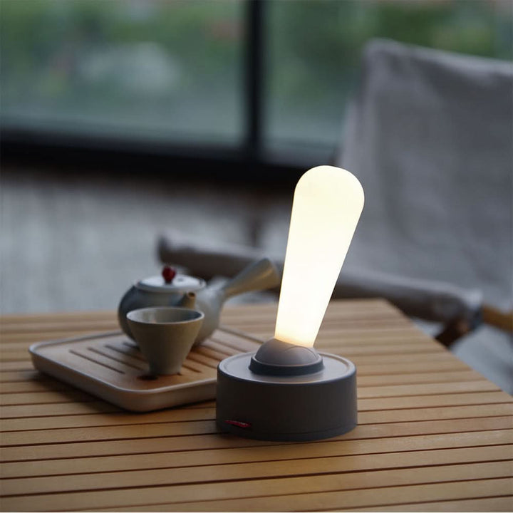 Retro Lever Switch Table Lamp – Rechargeable LED Light | Kalsten