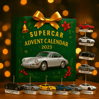 Skanto | Limited Edition Supercar Advent Calendar with 24 Precision Miniature Models