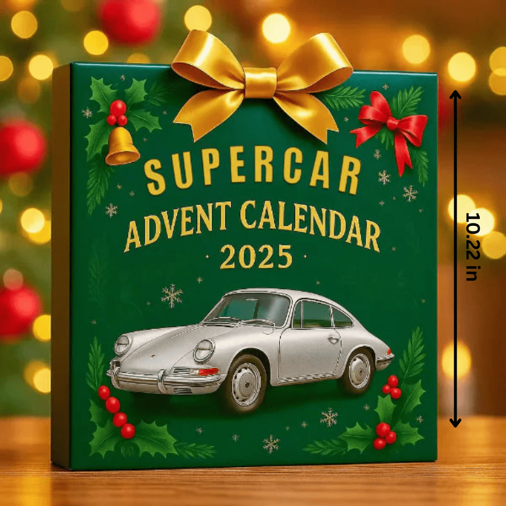 Skanto | Limited Edition Supercar Advent Calendar with 24 Precision Miniature Models