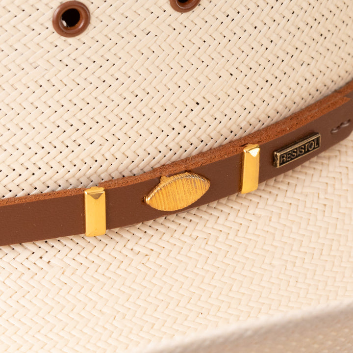 Rugged Elegance Straw Cowboy Hat | Kalsten