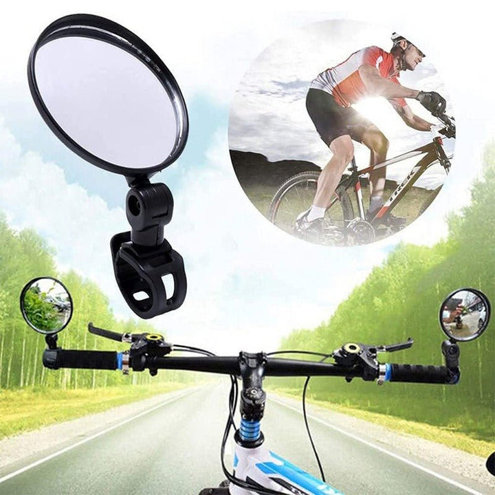 FlexiView bicycle mirror with long bracket | Kalsten
