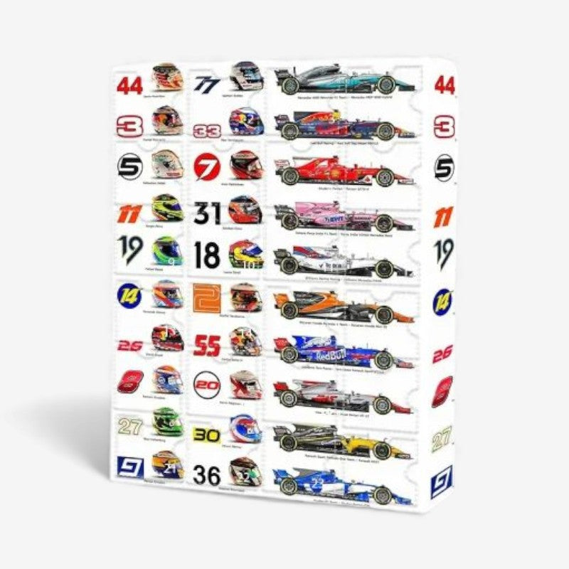 Race Car Advent Calendar – Christmas Countdown Gift Set