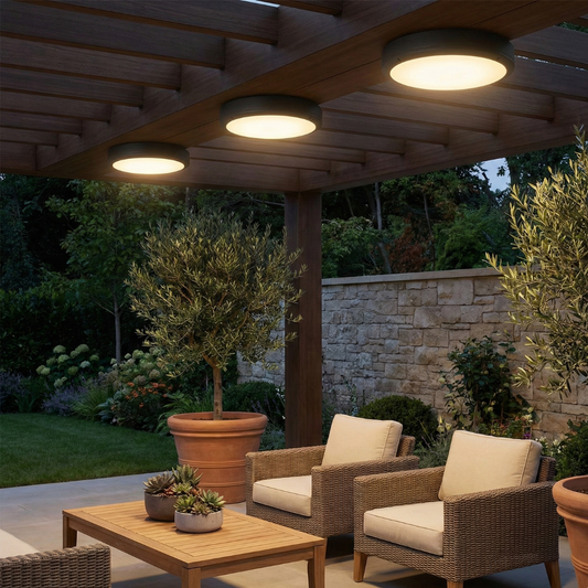 Waterproof IP65 Indoor/Outdoor Flush Mount