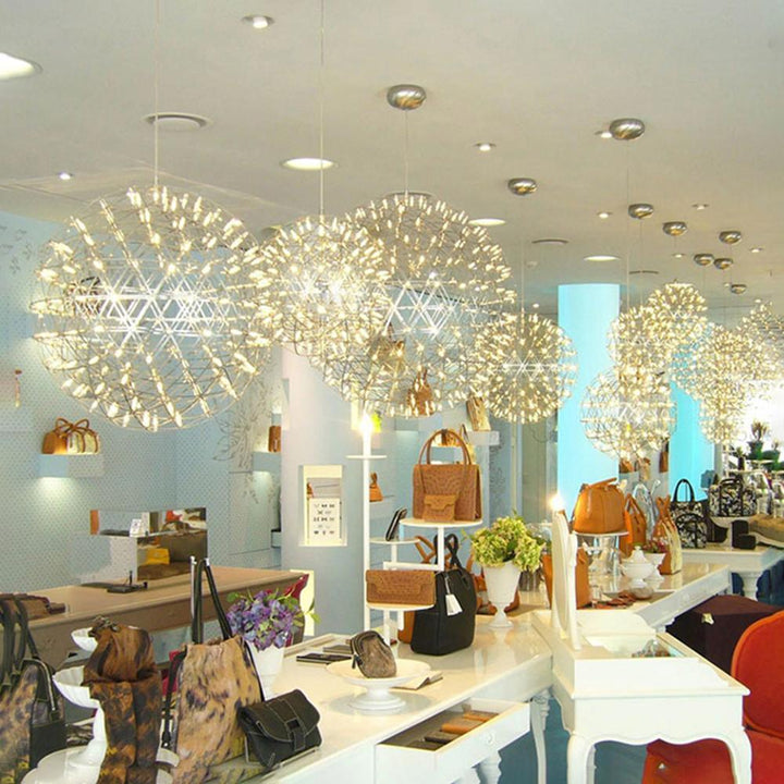 Gold Spark Ball Droplight Pendant Light | Kalsten