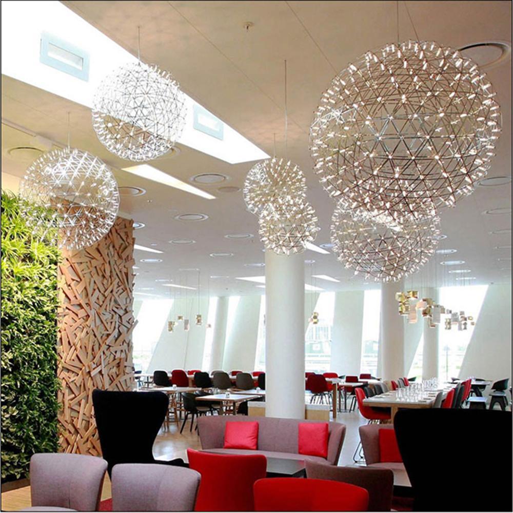 Gold Spark Ball Droplight Pendant Light | Kalsten