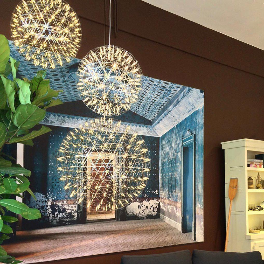 Gold Spark Ball Droplight Pendant Light | Kalsten