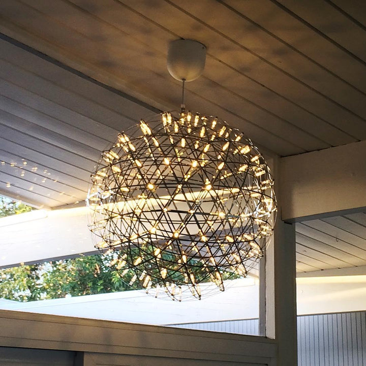 Gold Spark Ball Droplight Pendant Light | Kalsten