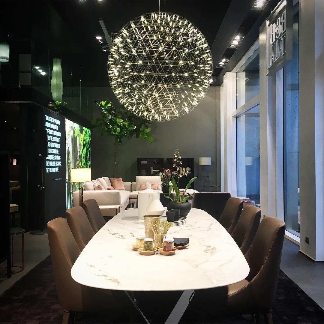 Gold Spark Ball Droplight Pendant Light | Kalsten