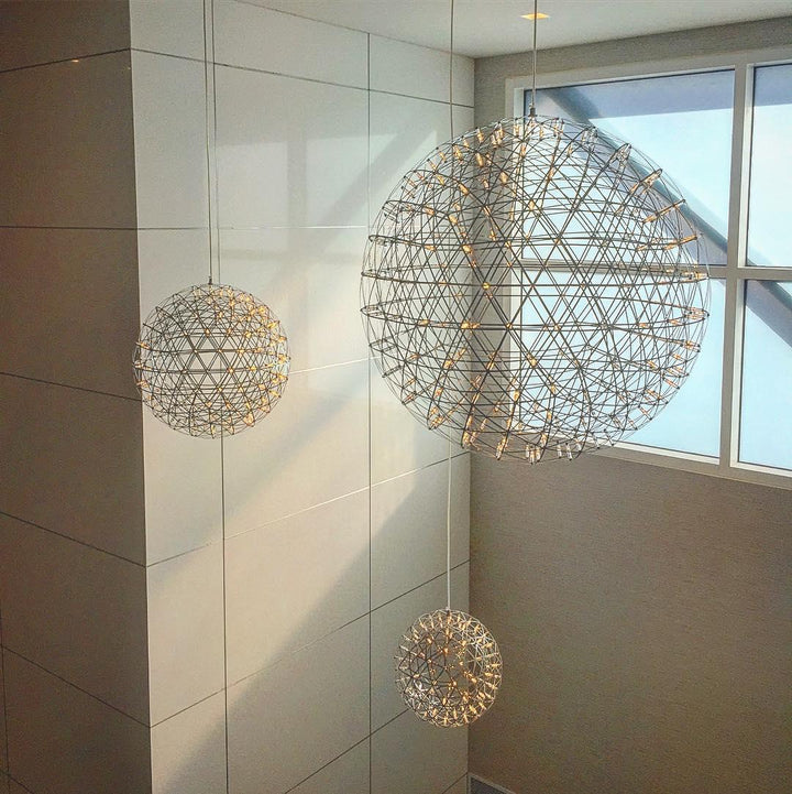 Gold Spark Ball Droplight Pendant Light | Kalsten